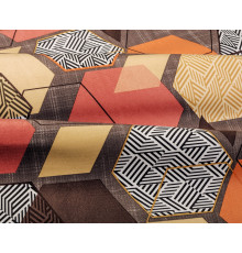 Принт GEOMETRY BROWN