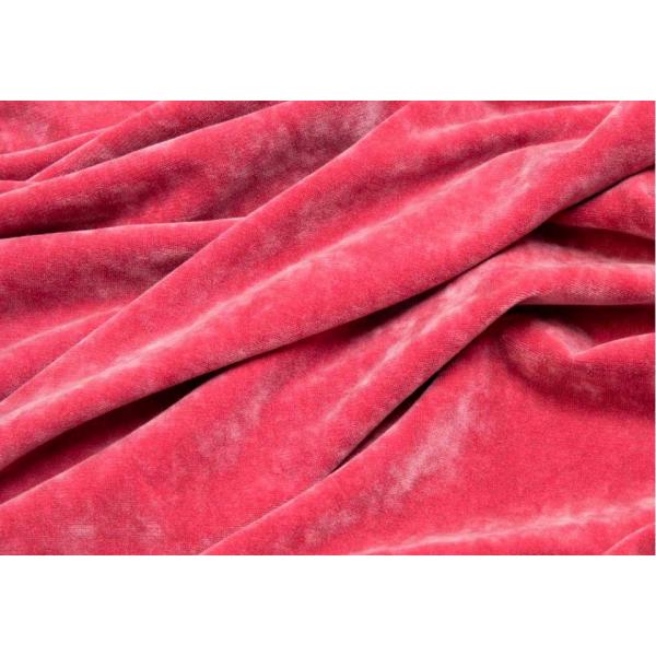 Fortune Velour Pink Flambe