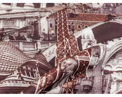 микровелюр architecture chocolate